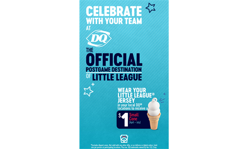 Little League and Dairy Queen Team Up With $1 Cone Offer This Season