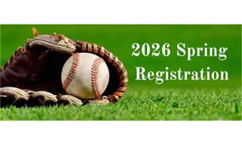 Registration Opening Soon for 2026 Spring Baseball 
